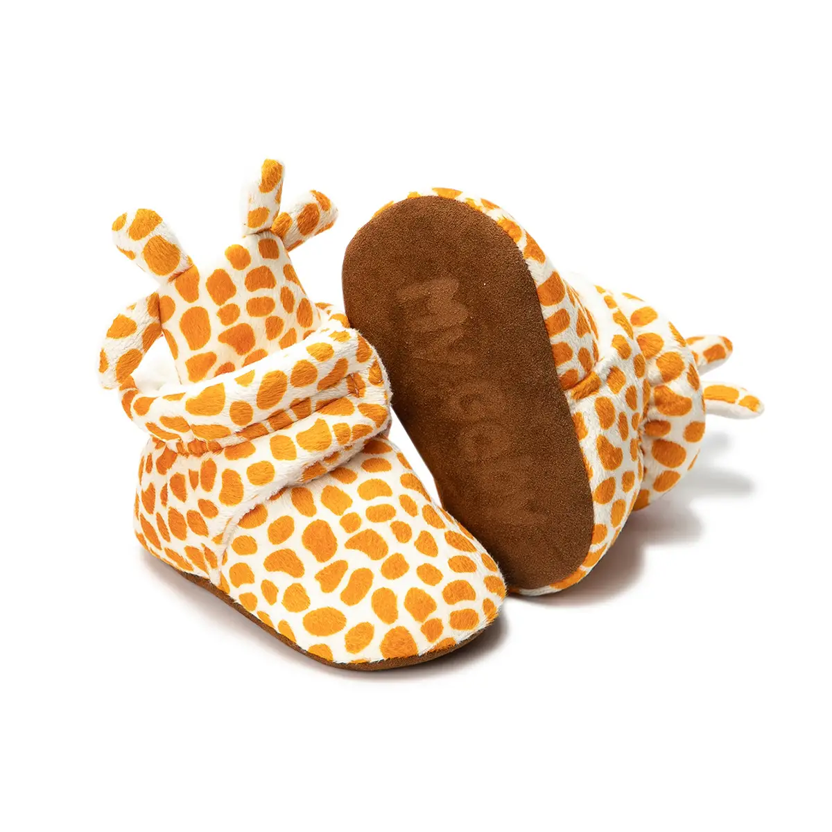 Grey Baby Shoes 0-1 Years Non-Falling Cotton
