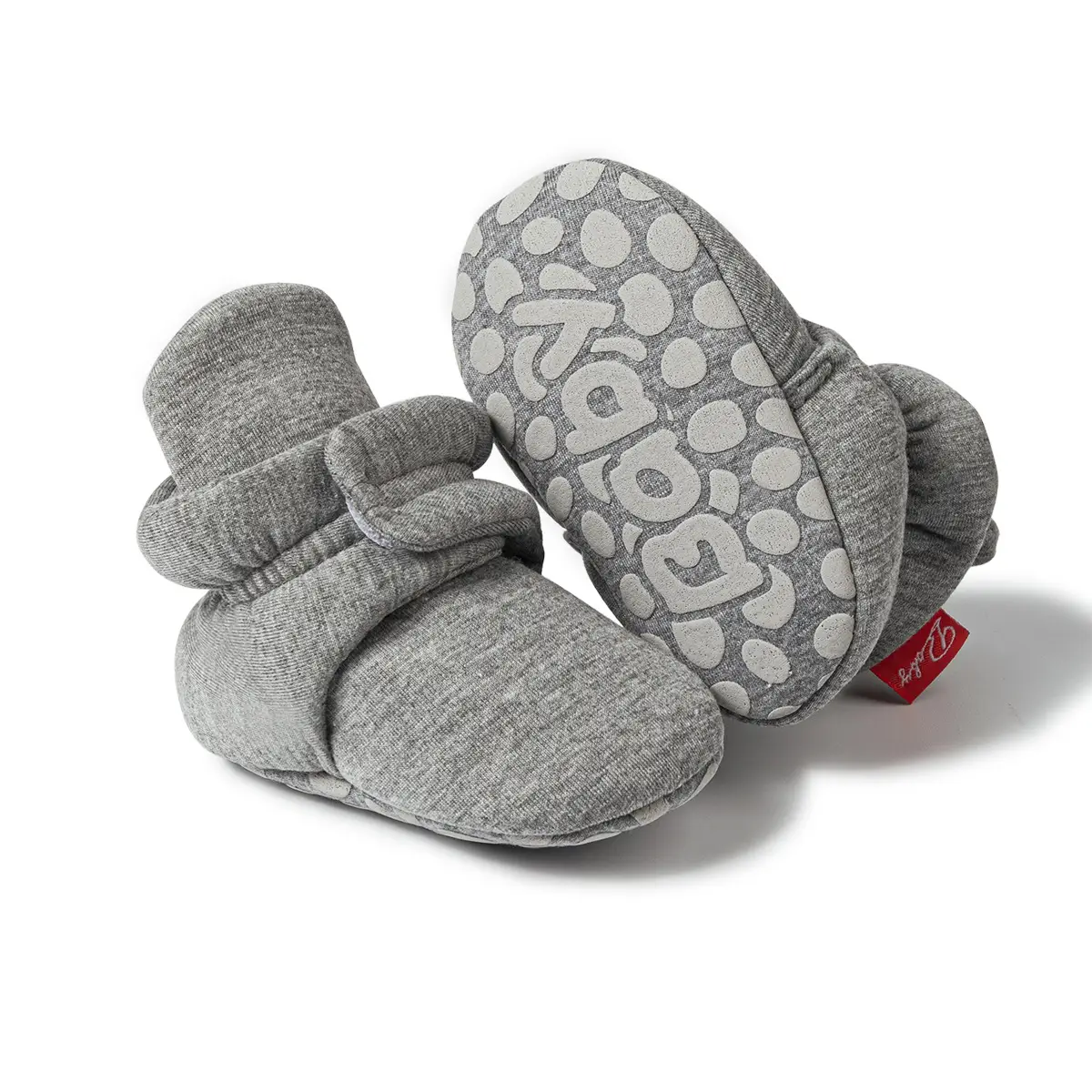 Grey Baby Shoes 0-1 Years Non-Falling Cotton