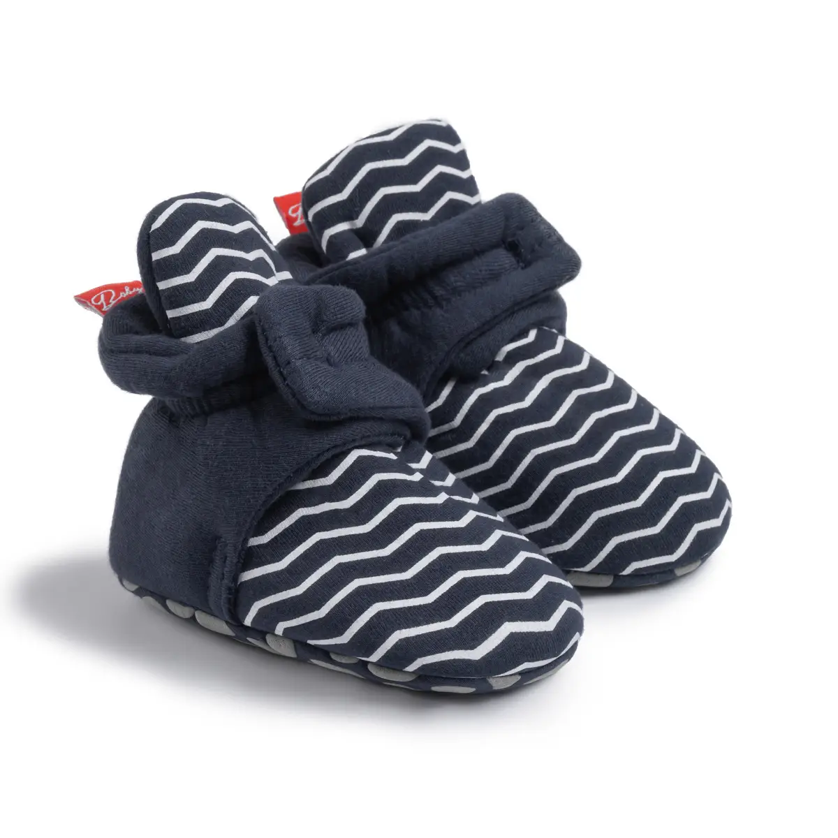 Grey Baby Shoes 0-1 Years Non-Falling Cotton