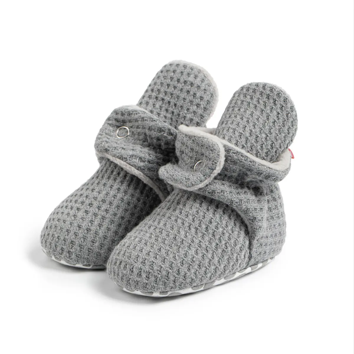 Grey Baby Shoes 0-1 Years Non-Falling Cotton