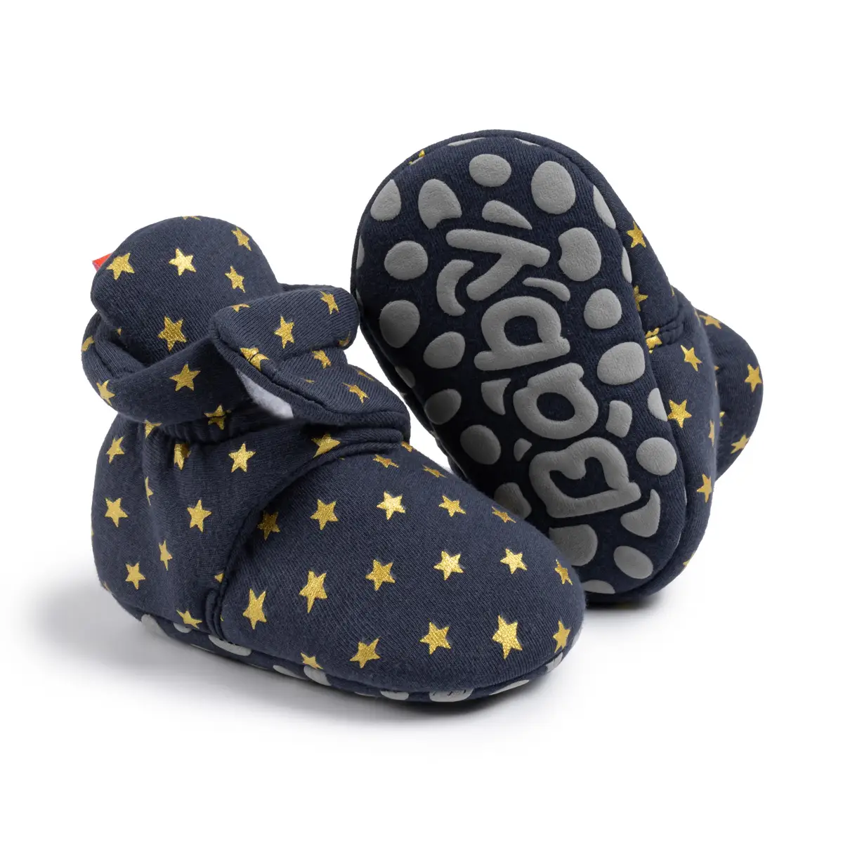 Grey Baby Shoes 0-1 Years Non-Falling Cotton