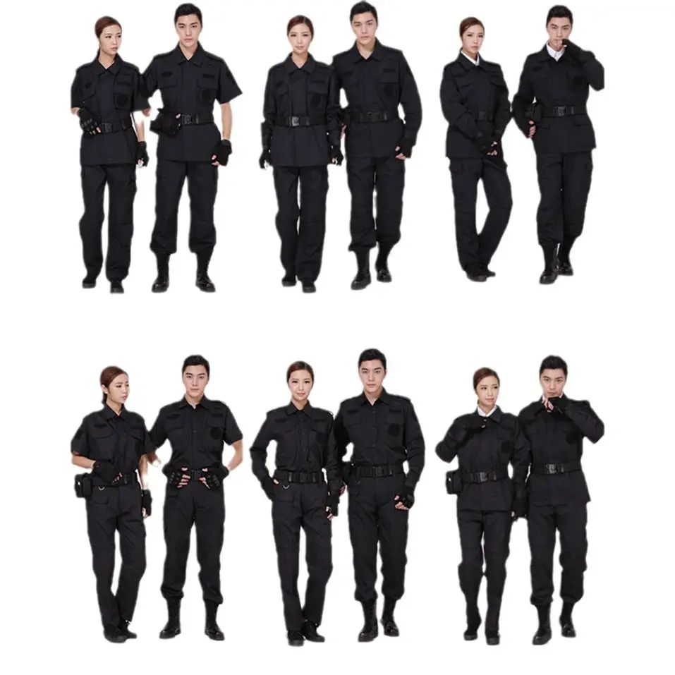 Men's Black Twill Training Pants Spring Autumn - Image 10