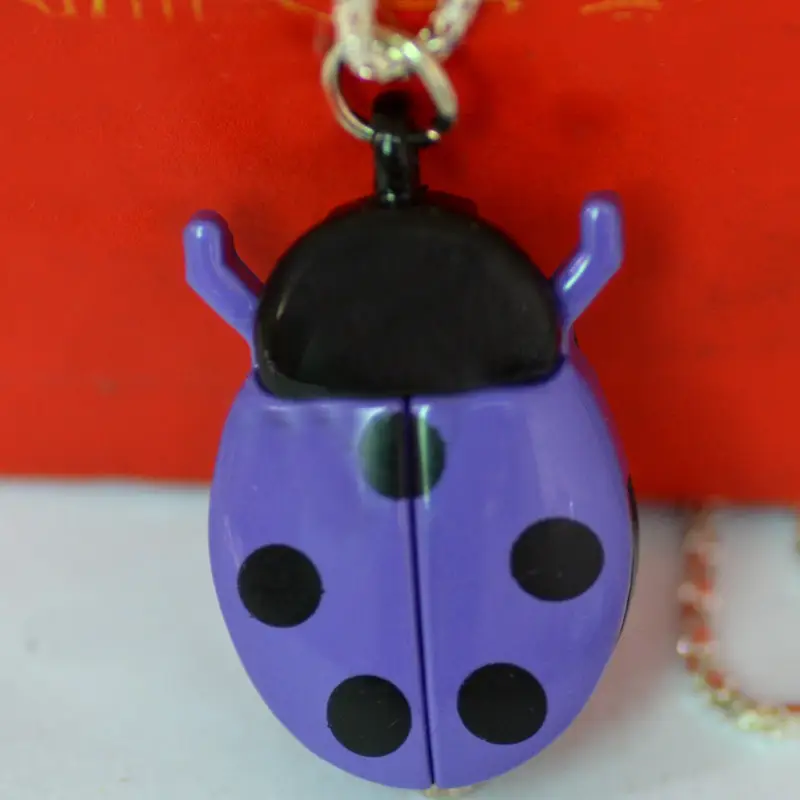 Fashion small ladybug pocket watch manufacturers wholesale fashion European and American jewelry small pocket watch - Image 3