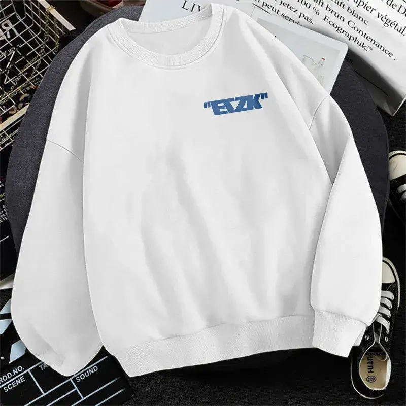 Men Fleece Lined Long Sleeve Jacket Yellow Korean Style Crewneck