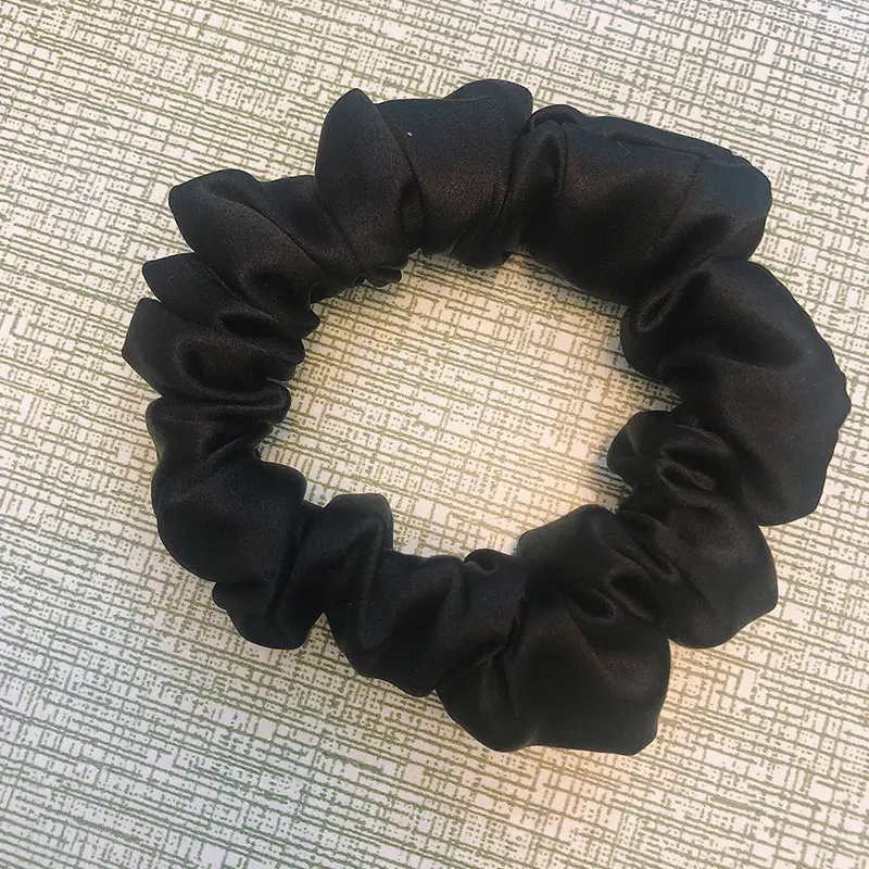 Silk Hair Scrunchie Mulberry Satin 2cm