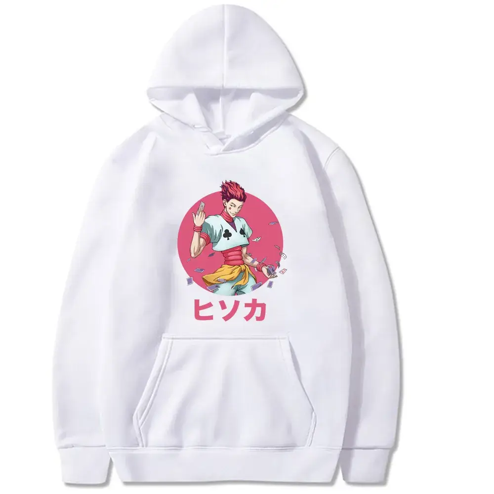 HUNTER x HUNTER Hooded Sweatshirt Yellow Manga Print - Image 7