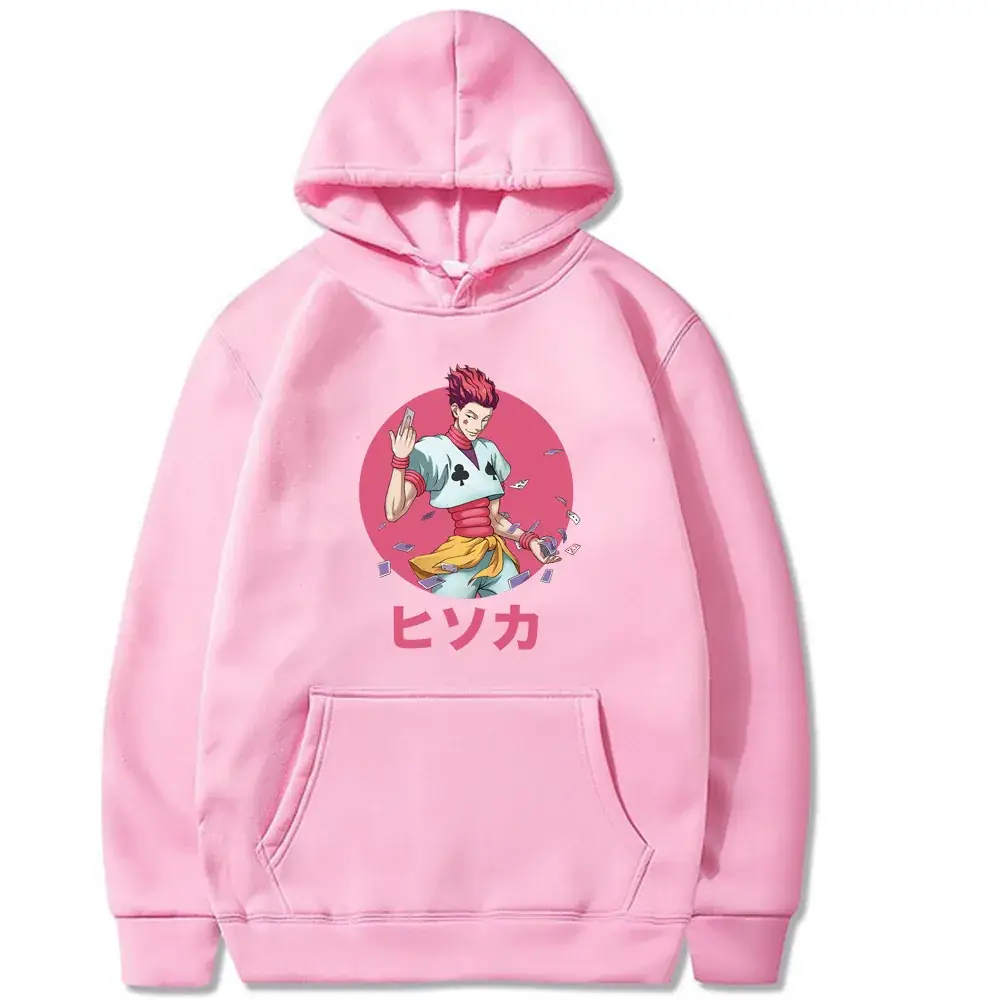 HUNTER x HUNTER Hooded Sweatshirt Yellow Manga Print - Image 10