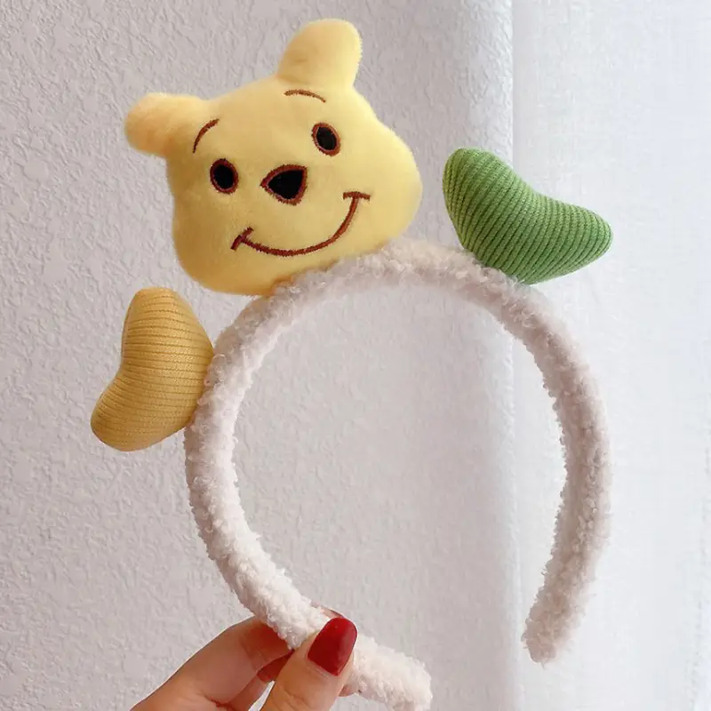 Women's Korean Style Hair Hoop with Soft Fur Trim