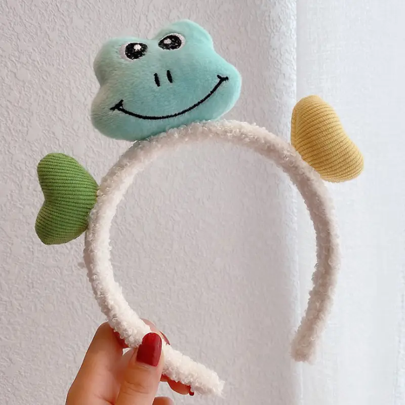 Women's Korean Style Hair Hoop with Soft Fur Trim