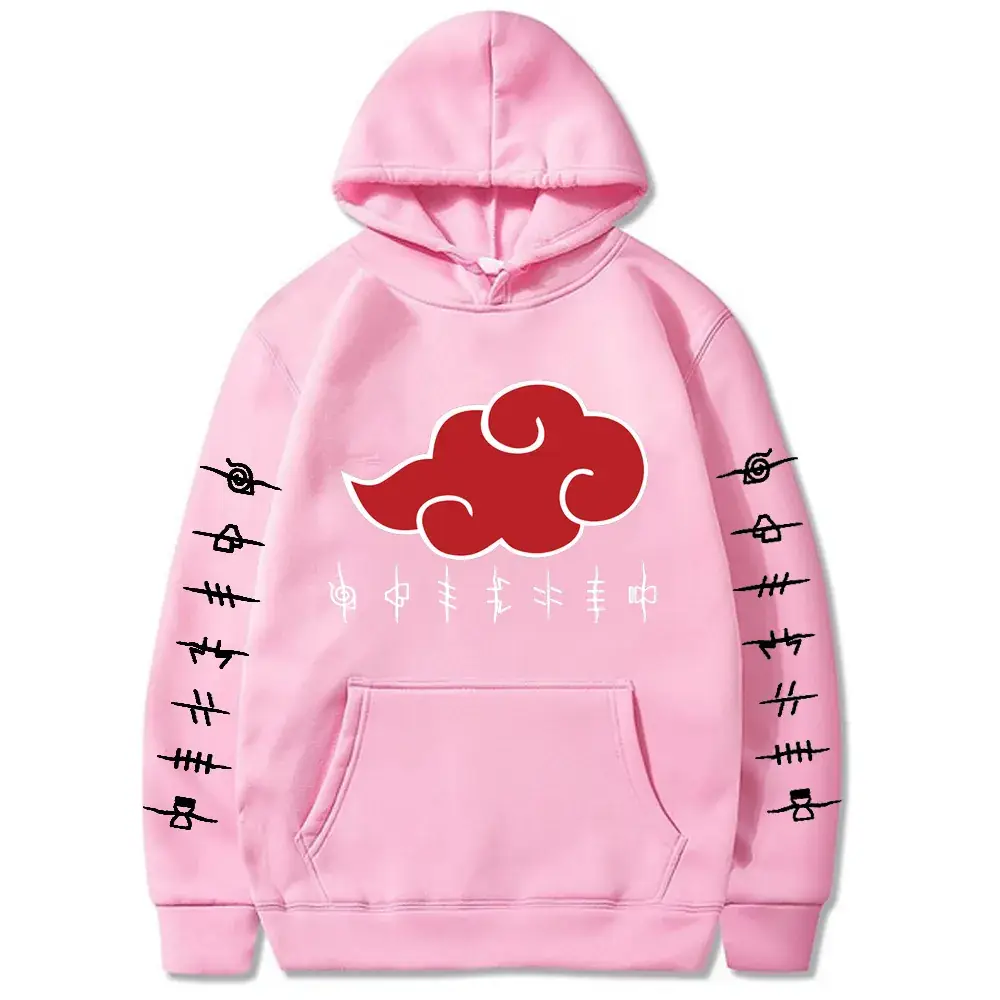 Pink Crosshair Printed Hooded Sweatshirt for Men Women - Image 16