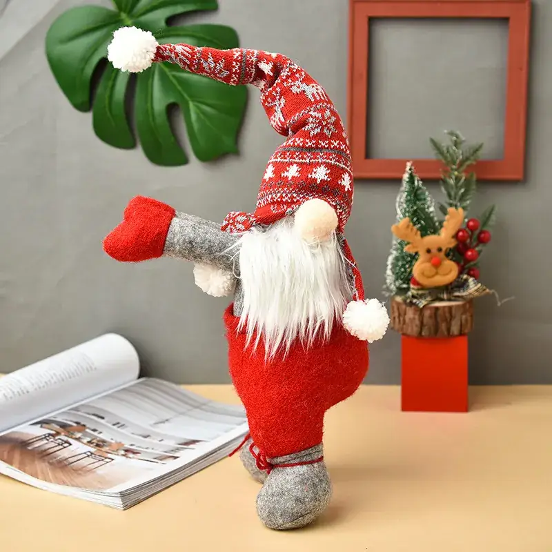 Christmas Doll Curtain Tie Rope Decor - Image 4