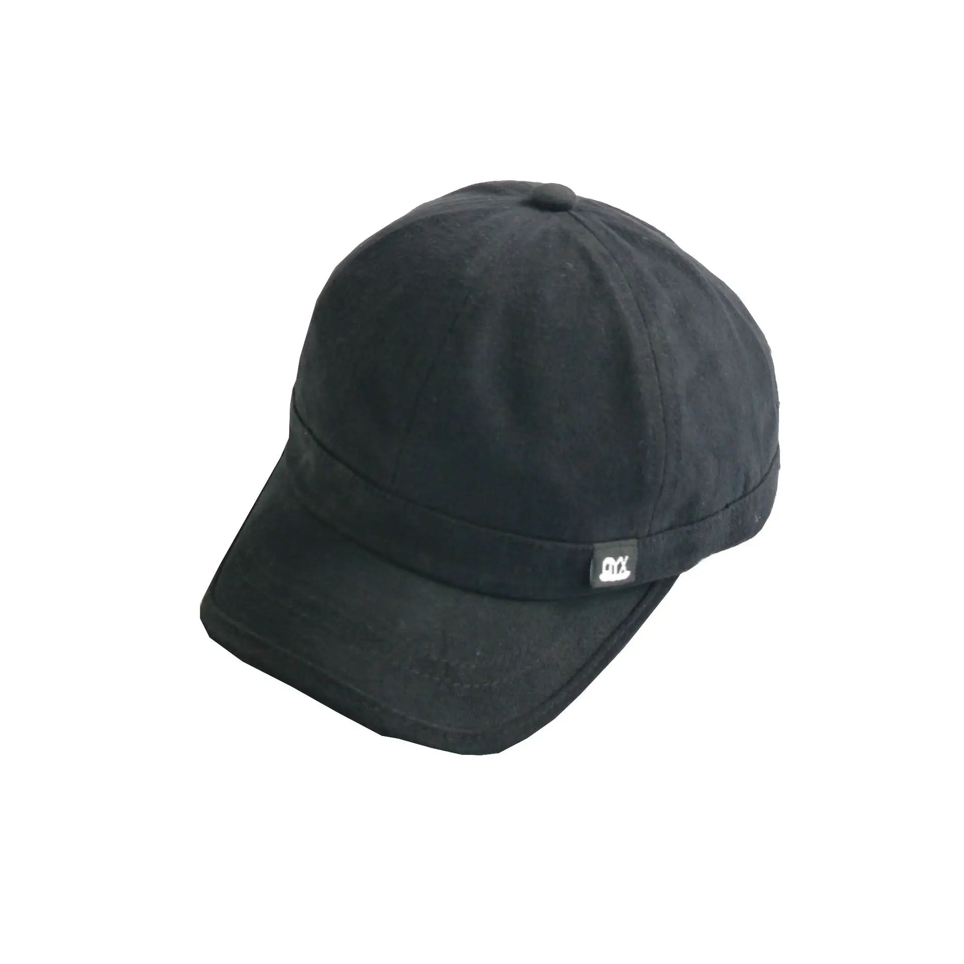 Men's Beige Baseball Cap with Logo & Short Brim - Image 10