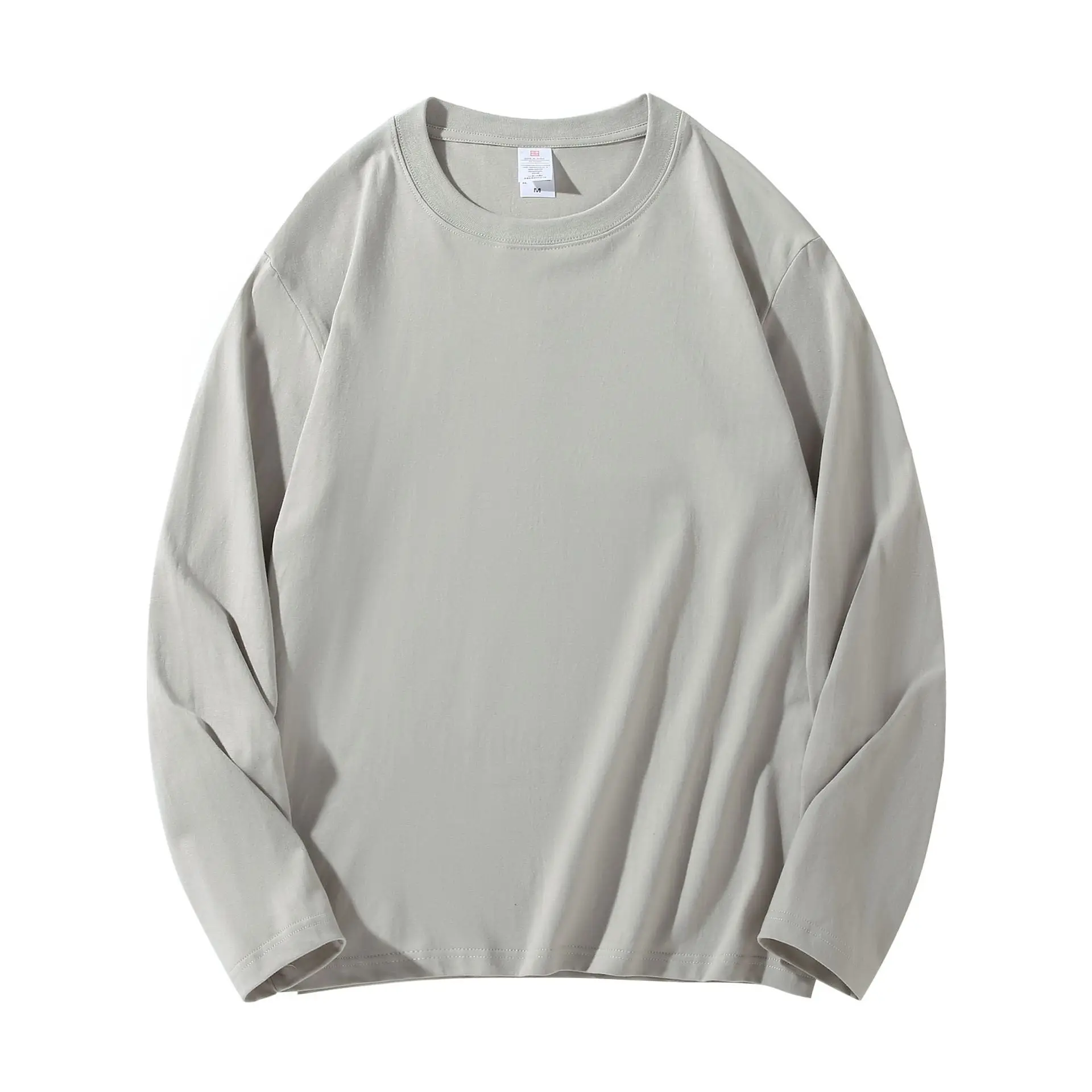 Men Black Cotton Long Sleeve T-Shirt Loose Fit - Image 24