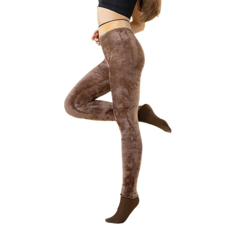 Warm Fleece Lined Transparent Leggings Extra Large - Image 9