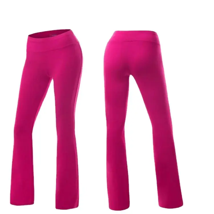 Women's White High-Elastic Wide Leg Pants