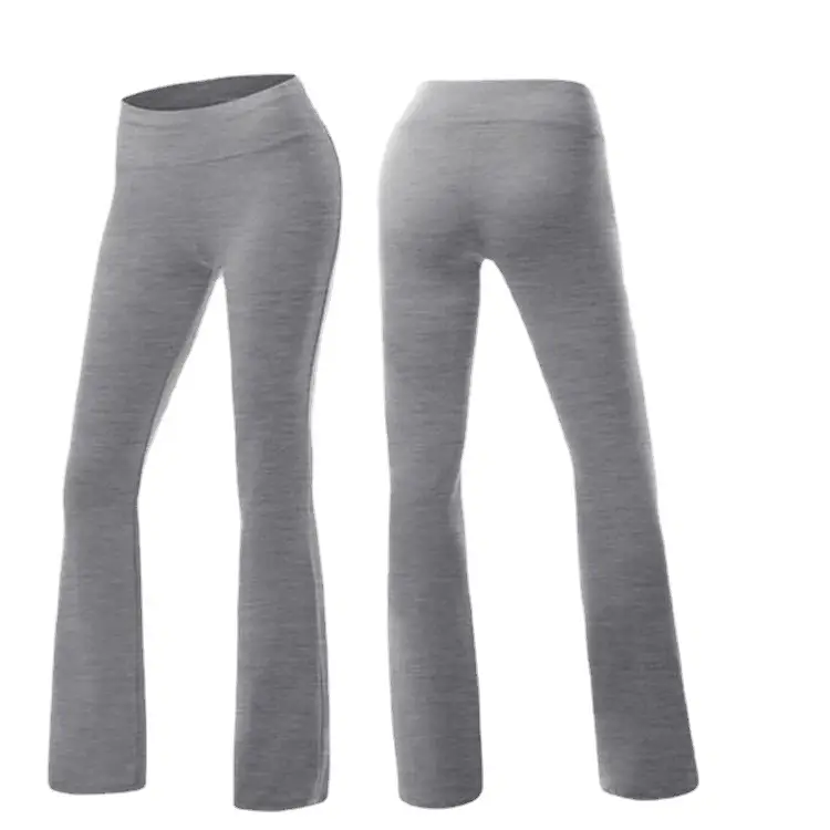 Women's White High-Elastic Wide Leg Pants