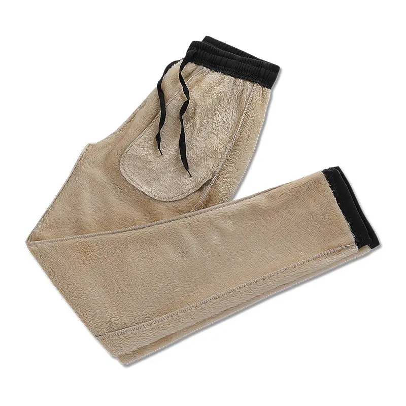 Men Velvet Sports Pants Extra Large Drawstring