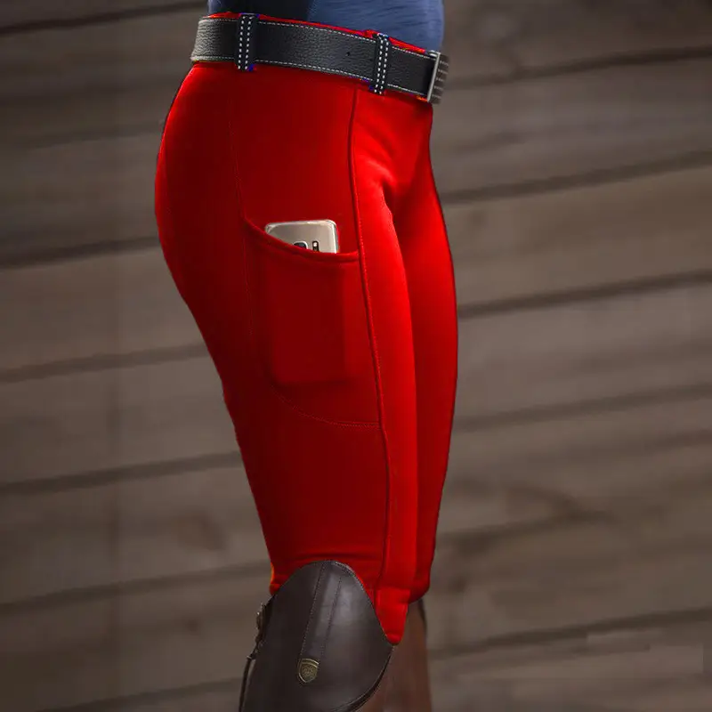 2025 European Noble Equestrian Pants Stretch Hip Women's Casual Pants