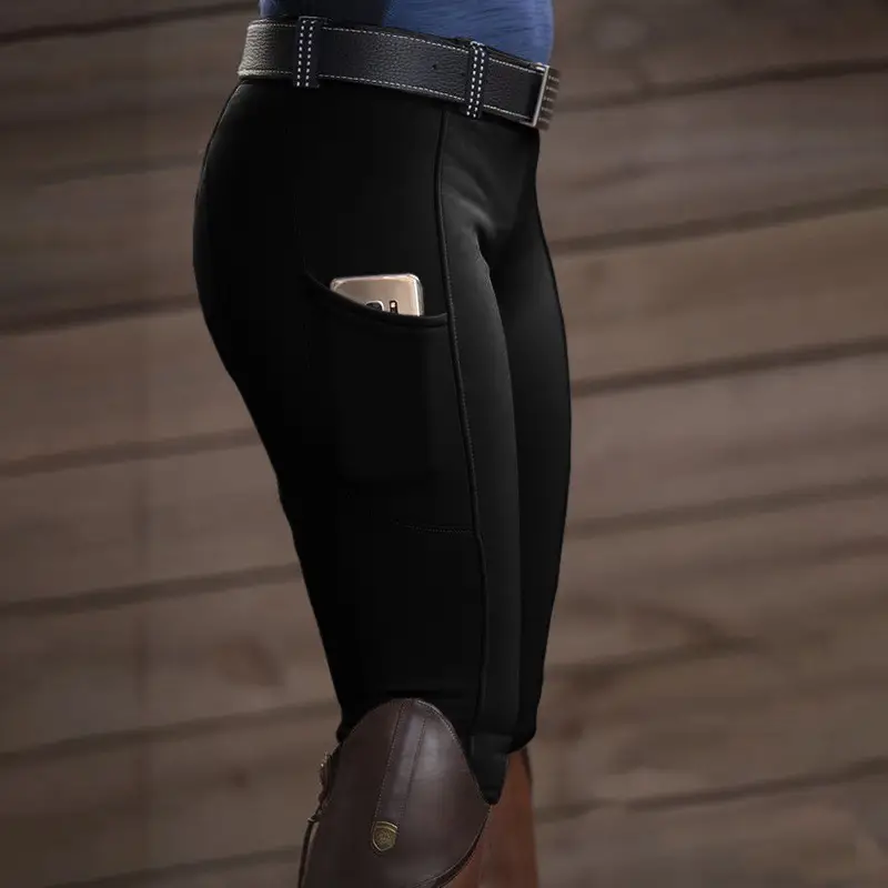 2025 European Noble Equestrian Pants Stretch Hip Women's Casual Pants — feature 4