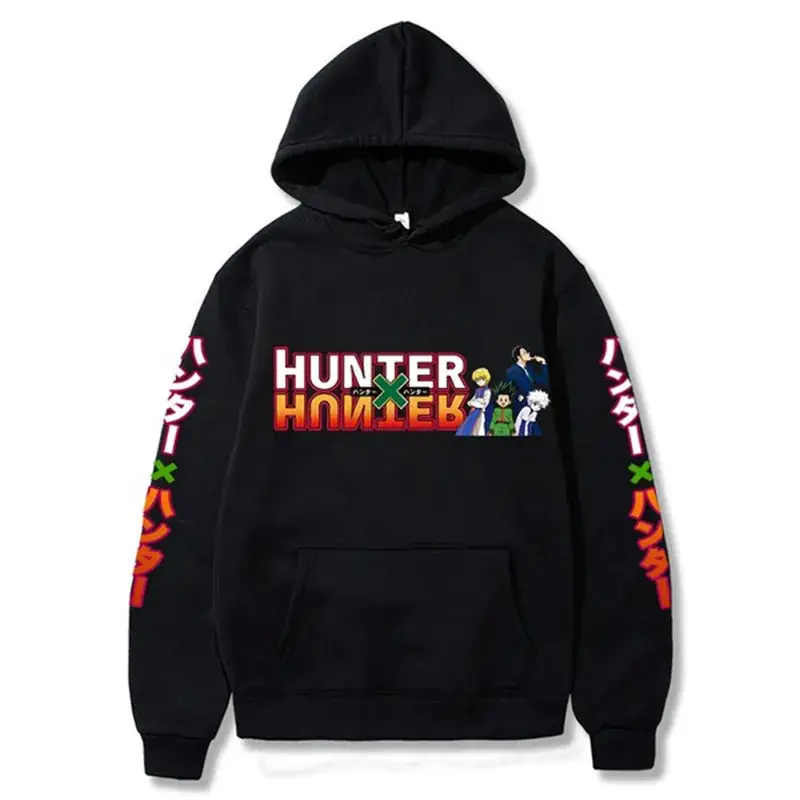 All-time HUNTER Cartoon Hooded Sweatshirt Yellow - Image 9