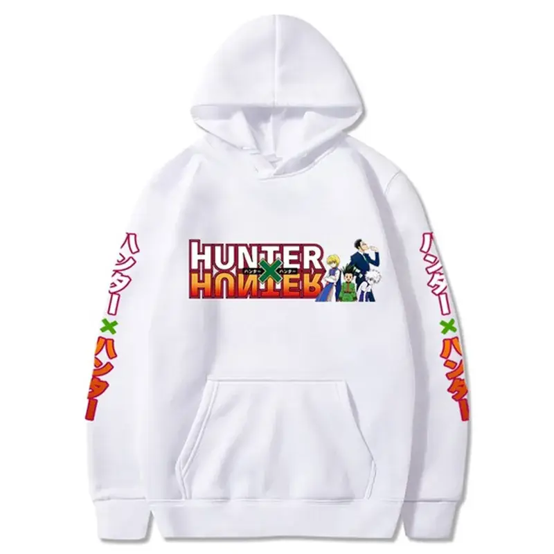 All-time HUNTER Cartoon Hooded Sweatshirt Yellow - Image 7