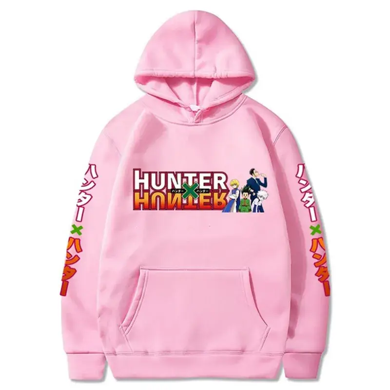 All-time HUNTER Cartoon Hooded Sweatshirt Yellow - Image 8