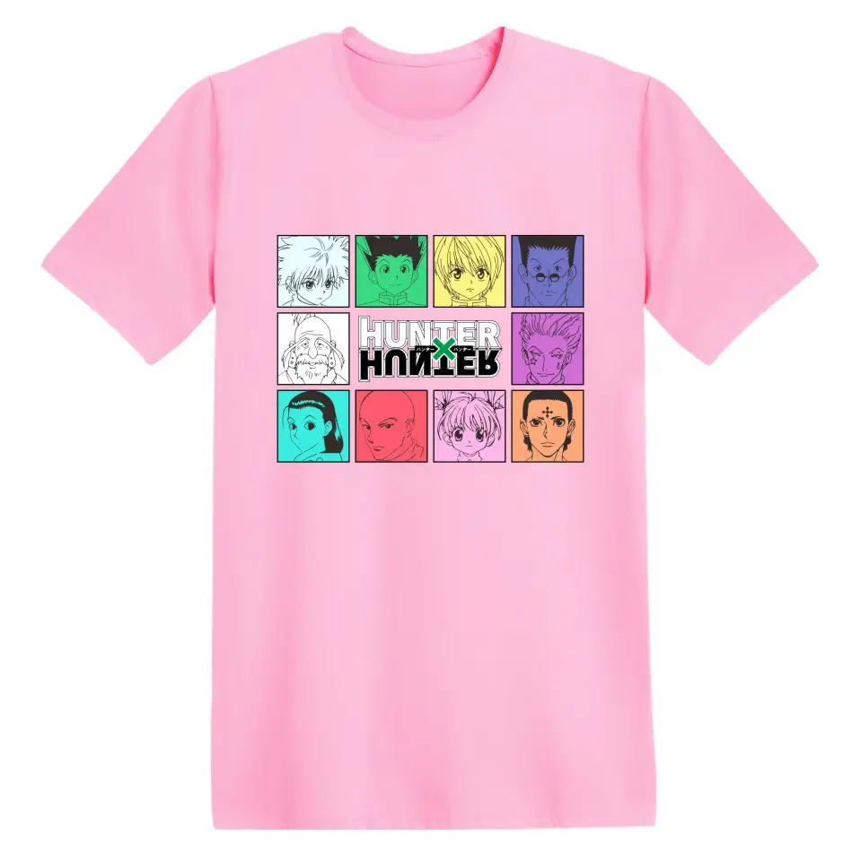 Hunter Hisoka Printed T-Shirt Black Men Women - Image 5