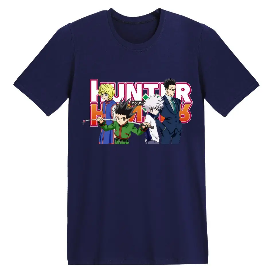 Hunter Hisoka Printed T-Shirt Black Men Women - Image 10