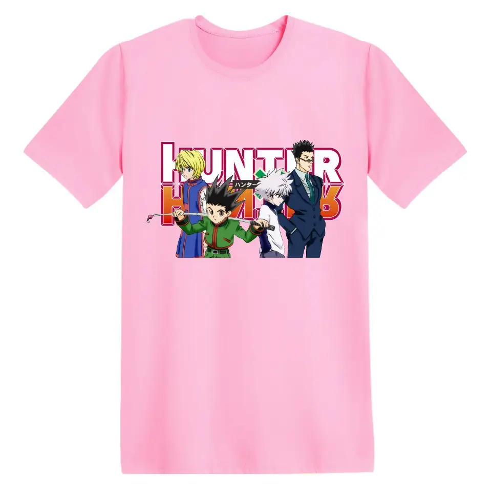 Hunter Hisoka Printed T-Shirt Black Men Women - Image 11