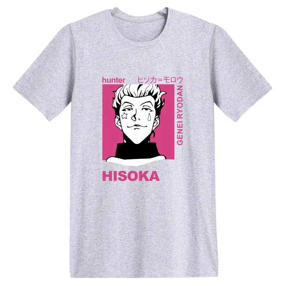 Hunter Hisoka Printed T-Shirt Black Men Women - Image 15