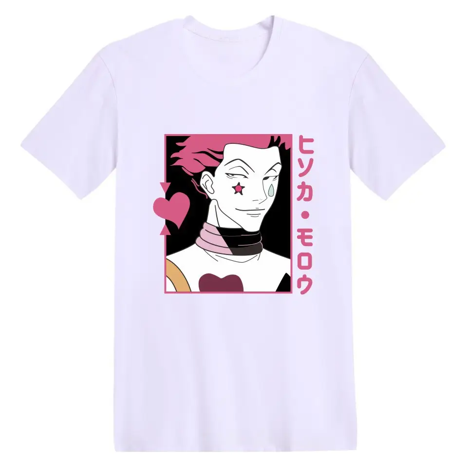 Hunter Hisoka Printed T-Shirt Black Men Women - Image 20