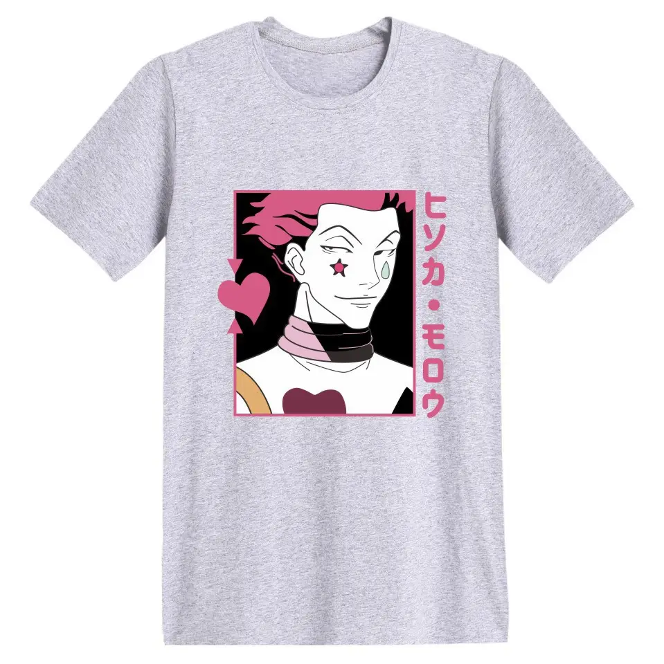 Hunter Hisoka Printed T-Shirt Black Men Women - Image 21