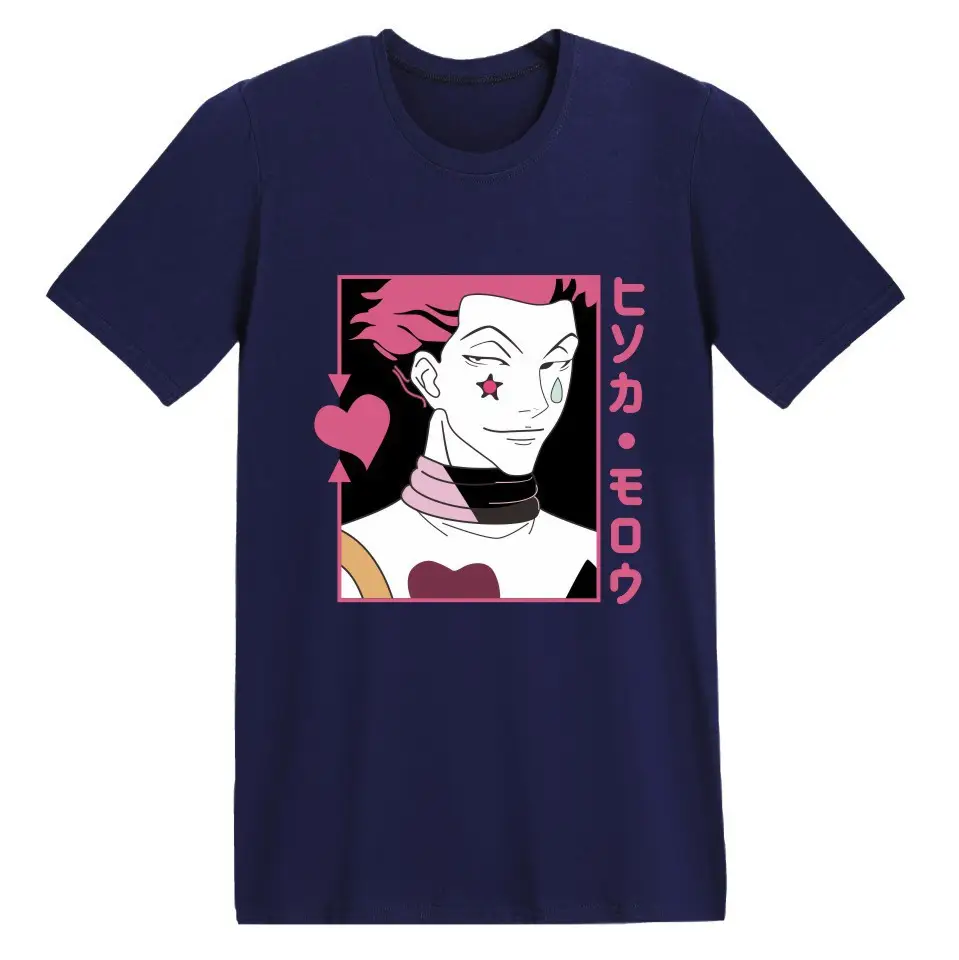 Hunter Hisoka Printed T-Shirt Black Men Women - Image 22