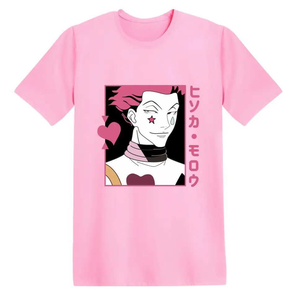 Hunter Hisoka Printed T-Shirt Black Men Women - Image 23