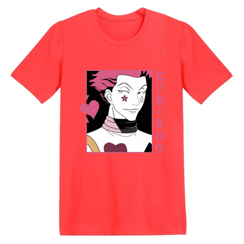 Hunter Hisoka Printed T-Shirt Black Men Women - Image 24