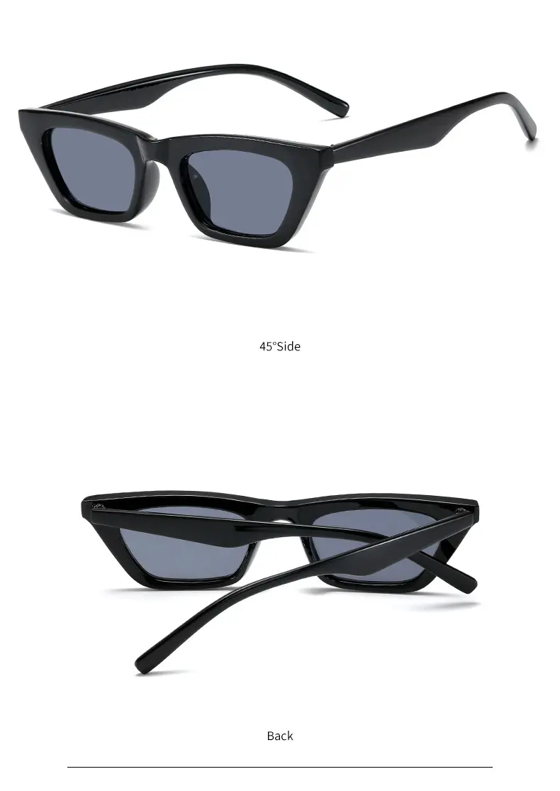 Korean Style Cat's Eye Sunglasses Grey C4 — feature 11