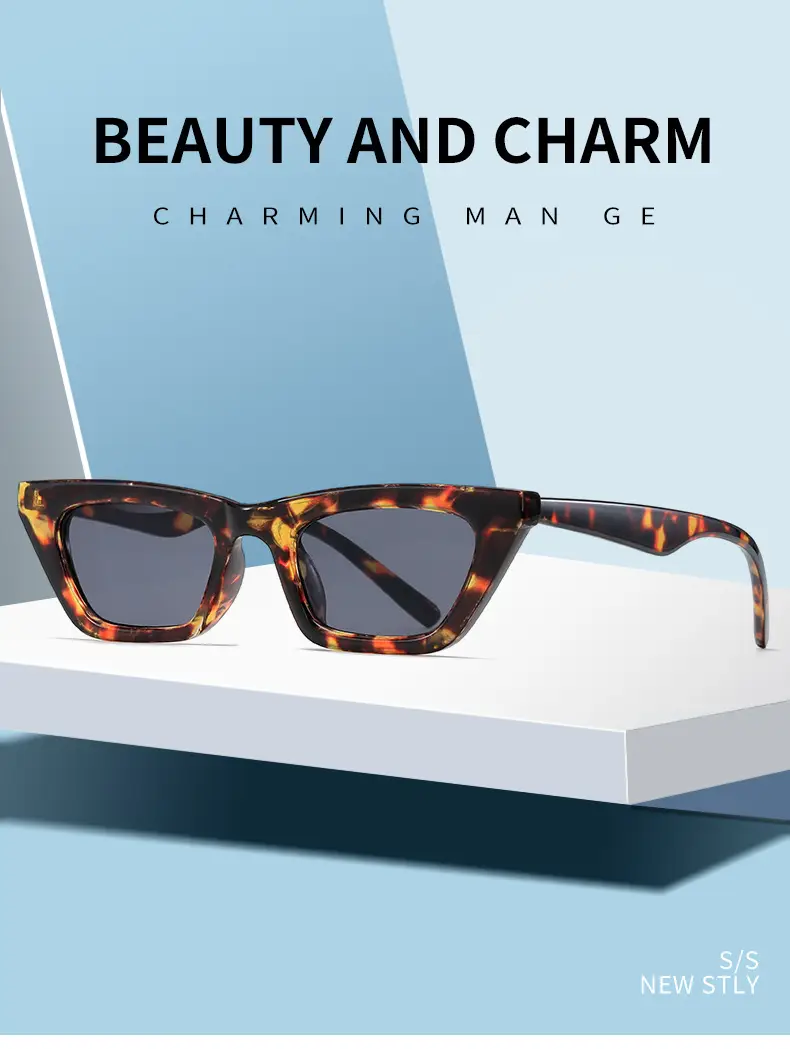 Korean Style Cat's Eye Sunglasses Grey C4 — feature 2
