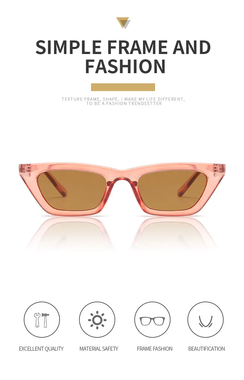 Korean Style Cat's Eye Sunglasses Grey C4 — feature 3