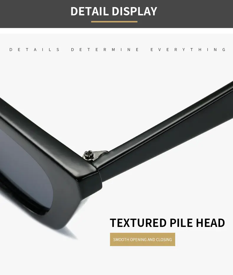 Korean Style Cat's Eye Sunglasses Grey C4 — feature 8