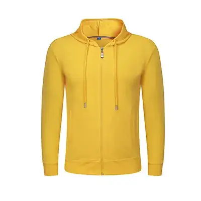 Pink Full-Zip Hooded Sweatshirt for Men Women - Image 2