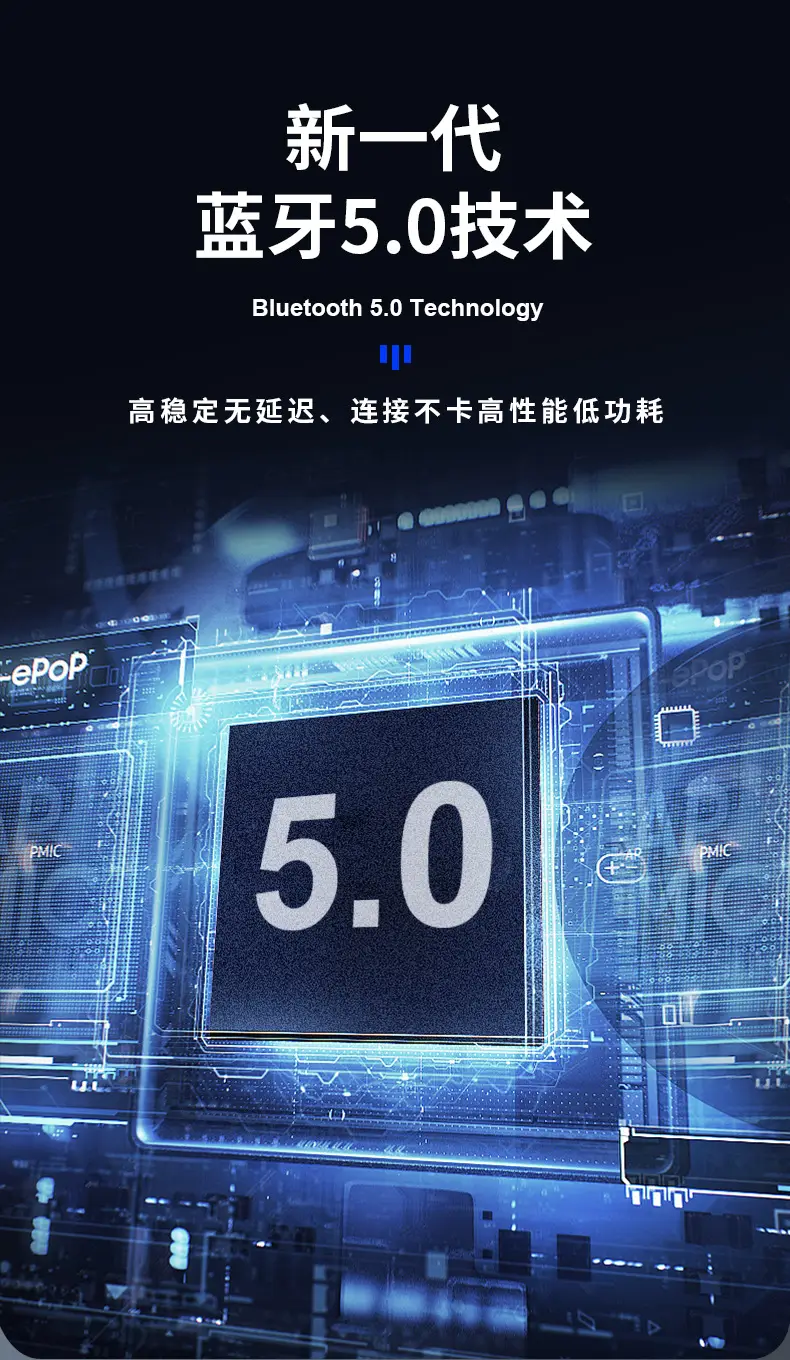 Me-3 Business 5.0 Bluetooth Headset Ultra Long Standby Power Display Touch Hd Call Cross-Border Hot Model — feature 11
