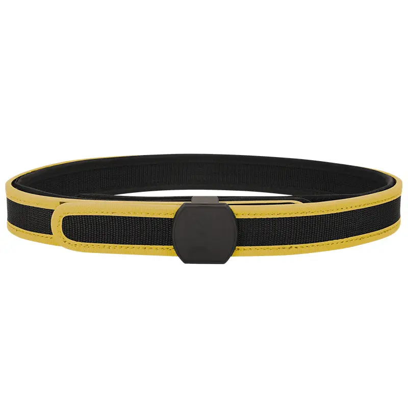 Army Fan Tactical Training Belt Black Gold Quick Fire - Image 2