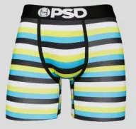Men's Banana Print Underwear PSD Blue - Image 3