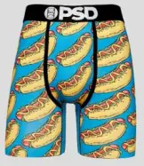 Men's Banana Print Underwear PSD Blue - Image 9