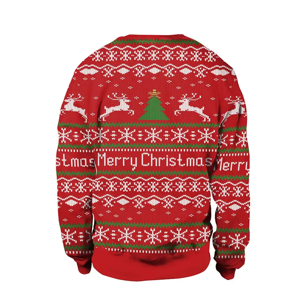 2024 Christmas Deer Couple Sweatshirt Set for Women - Image 10