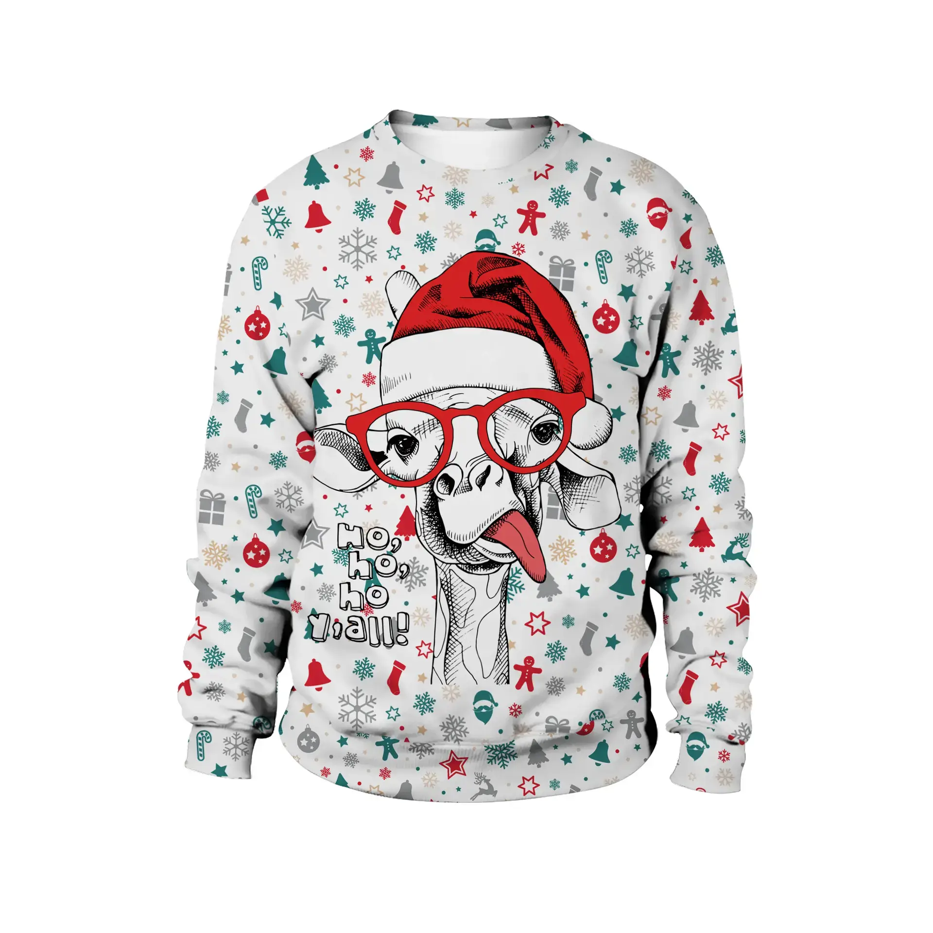 2024 Christmas Deer Couple Sweatshirt Set for Women - Image 6