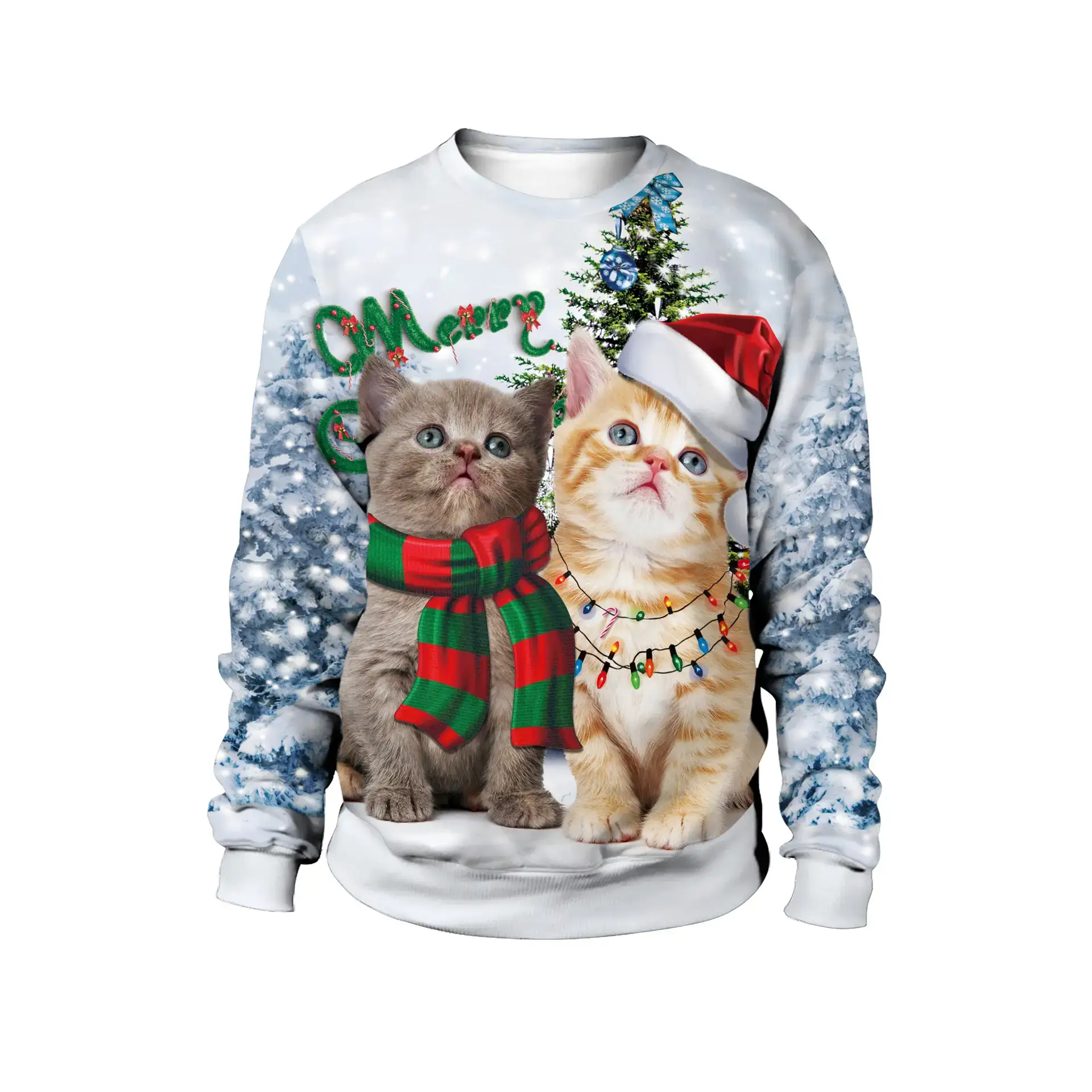 2024 Christmas Deer Couple Sweatshirt Set for Women - Image 7