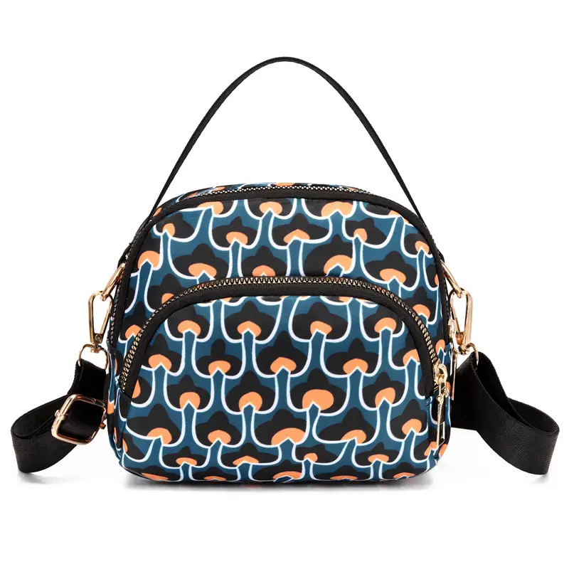 2025 Black White Geometric Crossbody Bag for Women - Image 9