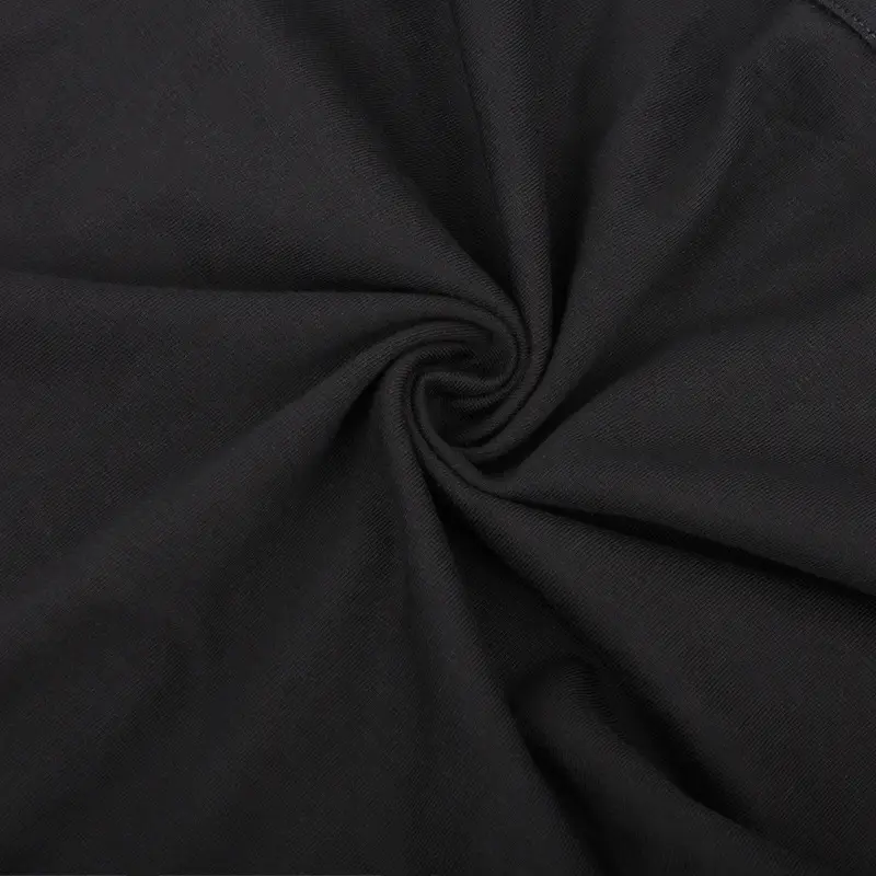 Black Hollow-Out High-Slit Jumpsuit for Women — feature 17