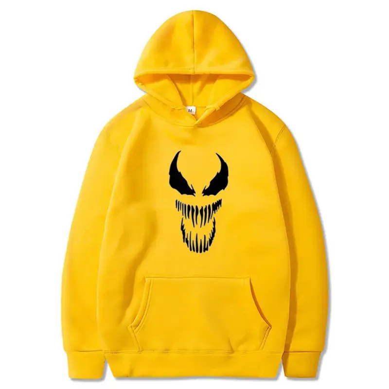 Men's Pink Venom Hoodie with Logo